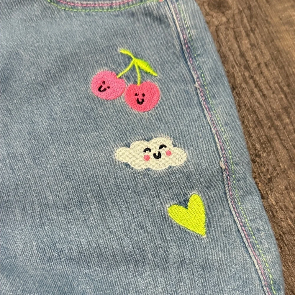 Wonder Nation Yellow and Blue Kids Shorts Set